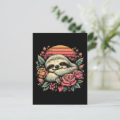 Slothful Serenity Briefkaart (Staand voorkant)
