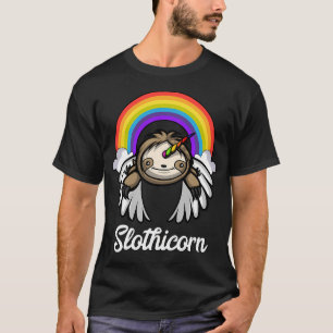 Slothicorn Luiaard Eenhoorn T-shirt