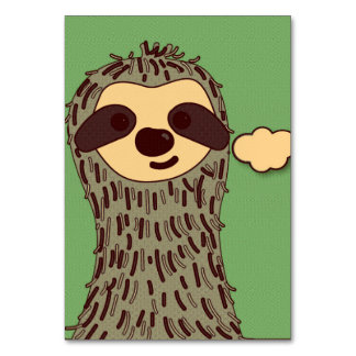 SLOTHIE GREENIE KAART