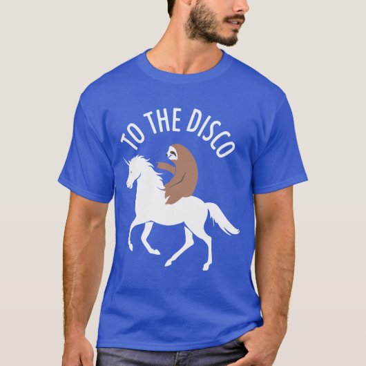 Slotho the Disco Unicorn family T-shirt (Voorkant)