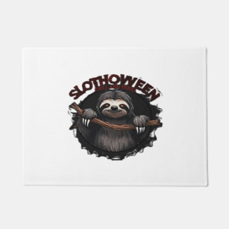 Slothoween Chill And Thrill - Creepy Sloth Classic Deurmat