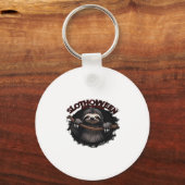 Slothoween Chill and Thrill - Creepy Sloth Classic Sleutelhanger (Voorkant)