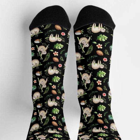 Sloths All-Over-Print Socks Sokken (Top)