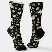 Sloths All-Over-Print Socks Sokken (Gebogen)
