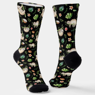 Sloths All-Over-Print Socks Sokken