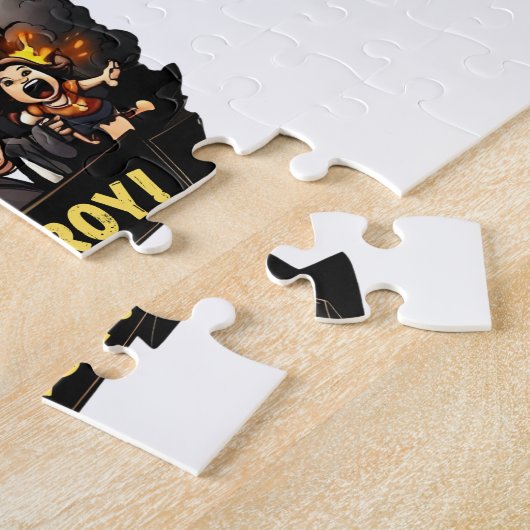 Slothzilla Too Lazy to Destroy,Funny Kaiju Monster Legpuzzel (Zijkant)