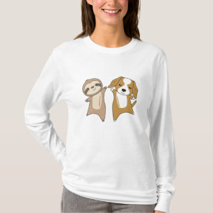 Slotkegelaar Spaniel Dog Dierenvrienden Slots T-shirt