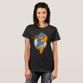 Slotkegelklep Retro Baskeballer Baseball Pl T-shirt (Voorkant volledig)