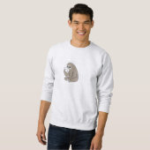 Slotopmerkingen Mannen Basis Sweatshirt (Voorkant volledig)