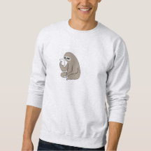 Slotopmerkingen Mannen Basis Sweatshirt