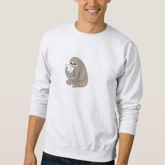 Slotopmerkingen Mannen Basis Sweatshirt (Voorkant)