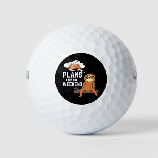 Slotplannen voor het weekeinde golfballen (Voorkant)