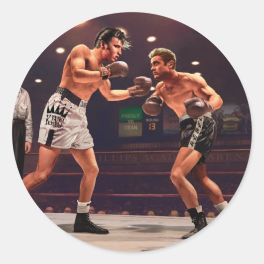 Slotronde Ronde Sticker (Voorkant)