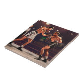 Slotronde Tegeltje (Zijkant)