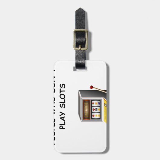 slots bagagelabel (Voorkant verticaal)