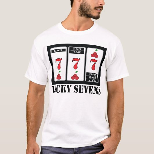 Slots Lucky Sevens T Shirt (Voorkant)