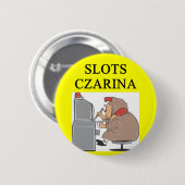 SLOTS-speler Ronde Button 5,7 Cm (Voorkant /achterkant)
