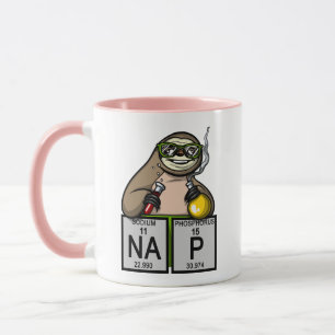 Slotscheikunde leraar wetenschap mok