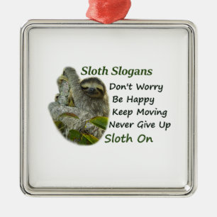 Slotslogans - Sleuf aan Metalen Ornament