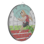 slotwijn dartbord (Voorkant Links)