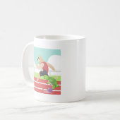 slotwijn koffiemok (Voorkant links)
