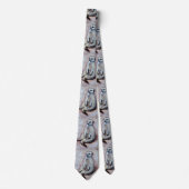 Slouchy Meerkat Painting Stropdas (Voorkant)