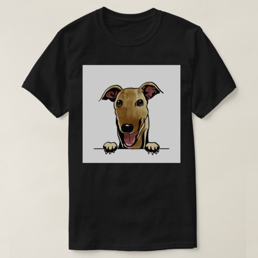 Sloughi Berber greyhound_ T-shirt (Design voorkant)