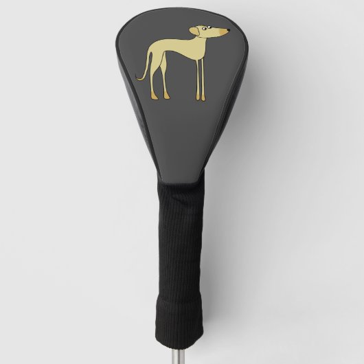 Sloughi Dog Golfheadcover (Voorkant)
