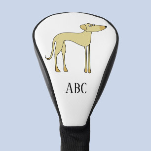Sloughi Dog Monogram Golfheadcover