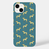 Sloughi Dog Pattern Case-Mate iPhone Case (Achterkant)