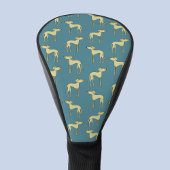 Sloughi Dog Pattern Golfheadcover