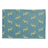 Sloughi Dog Pattern Kussensloop (Achterkant-Links)