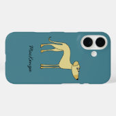 Sloughi Dog Persoonlijke naam Case-Mate iPhone Case (Achterkant (horizontaal))