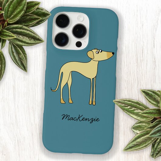 Sloughi Dog Persoonlijke naam Case-Mate iPhone Case