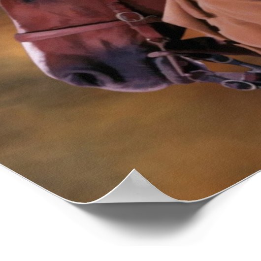 Sloughi Hunter Lady Canvas Print (Hoek)