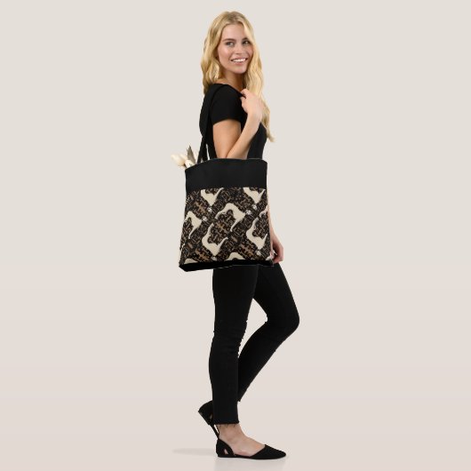 Sloughi Tabac Tote Bag (Op model)
