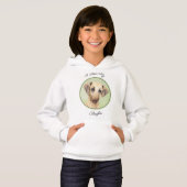Sloughis Painting - Cute Original Dog Art (Voorkant volledig)