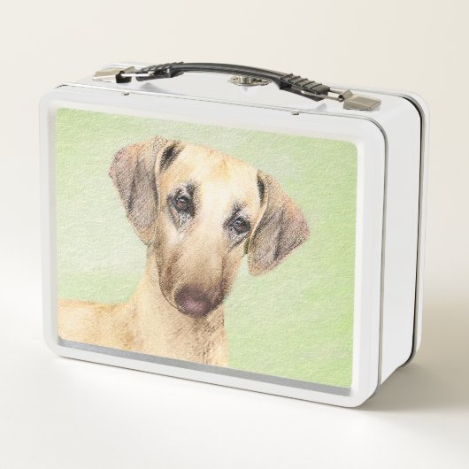 Sloughis Painting - Cute Original Dog Art (Achterkant)
