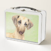 Sloughis Painting - Cute Original Dog Art (Voorkant)