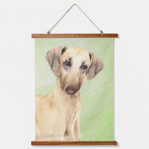 Sloughis Painting - Cute Original Dog Art Hangend Wandkleed