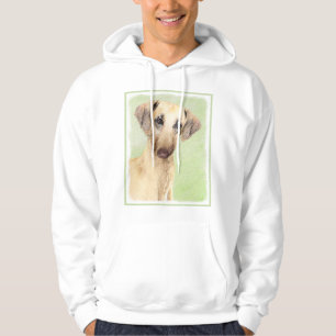 Sloughis Painting - Cute Original Dog Art Hoodie