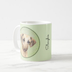 Sloughis Painting - Cute Original Dog Art Koffiemok