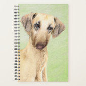 Sloughis Painting - Cute Original Dog Art Planner (Voorkant)