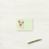 Sloughis Painting - Cute Original Dog Art Post-it® Notes (Op bureau)