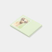 Sloughis Painting - Cute Original Dog Art Post-it® Notes (Schuin)