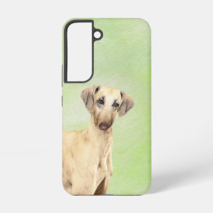 Sloughis Painting - Cute Original Dog Art Samsung Galaxy Hoesje