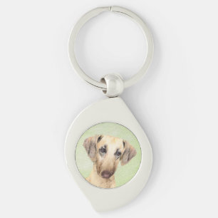 Sloughis Painting - Cute Original Dog Art Sleutelhanger