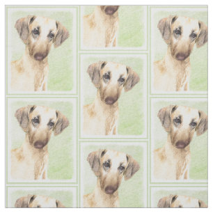Sloughis Painting - Cute Original Dog Art Stof