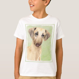 Sloughis Painting - Cute Original Dog Art T-shirt