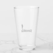 Slovaaks voetbal glas (Achterkant)